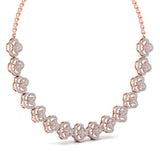 Ivana Jewels Necklace Garden Of Flowers Diamond Necklace