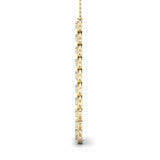 Ivana Jewels Necklace Gorgeous Concentric Studded Diamond Necklace