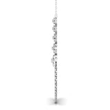 Ivana Jewels Necklace Layered Round Cut Diamonds Party Wear Necklace
