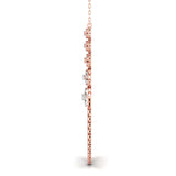 Ivana Jewels Necklace Layered Round Cut Diamonds Party Wear Necklace