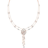 Ivana Jewels Necklace Round Cut Diamonds Glamorous Necklace