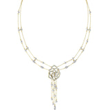 Ivana Jewels Necklace Round Cut Diamonds Glamorous Necklace