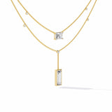 Ivana Jewels Necklaces Baguette and Square Diamond Necklace