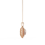 Ivana Jewels Necklaces Celestial Sun Medallion Necklace