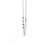 Ivana Jewels Necklaces Delicate Diamond Curve Necklace