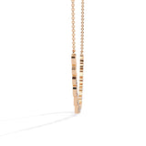 Ivana Jewels Necklaces Delicate Diamond Curve Necklace