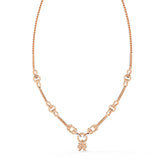 Ivana Jewels Necklaces Delicate Necklace with Bow Detail