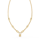 Ivana Jewels Necklaces Delicate Necklace with Bow Detail
