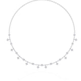 Ivana Jewels Necklaces Delicate Stone Drop Choker