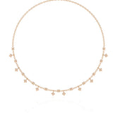 Ivana Jewels Necklaces Delicate Stone Drop Choker