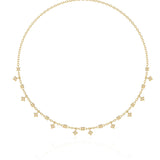 Ivana Jewels Necklaces Delicate Stone Drop Choker