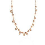 Ivana Jewels Necklaces Delicate Stone Drop Choker