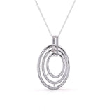 Ivana Jewels Necklaces Diamond Circlet Pendant