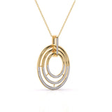 Ivana Jewels Necklaces Diamond Circlet Pendant