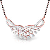 Ivana Jewels Necklaces Fancy & Round Diamond Butterfly Pendant