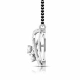 Ivana Jewels Necklaces Fancy & Round Diamonds Wave Pendant