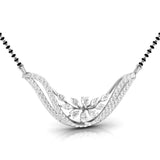 Ivana Jewels Necklaces Fancy & Round Diamonds Wave Pendant