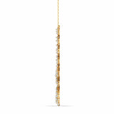 Ivana Jewels Necklaces Floral & Geometric Diamond Necklace