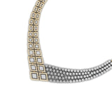 Ivana Jewels Necklaces Geometric Link Diamond Necklace