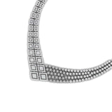Ivana Jewels Necklaces Geometric Link Diamond Necklace