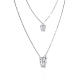 Ivana Jewels Necklaces Layered Teardrop Necklace