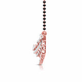 Ivana Jewels Necklaces Marquise & Round Diamond Foliage Mangalsutra