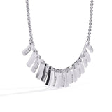 Ivana Jewels Necklaces Minimalist Gold Linear Bar Necklace