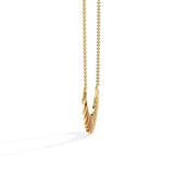Ivana Jewels Necklaces Minimalist Gold Linear Bar Necklace