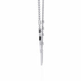 Ivana Jewels Necklaces Modern Triangle Diamond Necklace