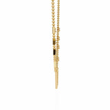 Ivana Jewels Necklaces Modern Triangle Diamond Necklace