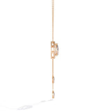 Ivana Jewels Necklaces Necklace with Pear-Shaped Crystal Pendant and Dangling Drops