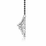 Ivana Jewels Necklaces Pear & Round Diamond Tiered Mangalsutra