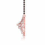 Ivana Jewels Necklaces Pear & Round Diamond Tiered Mangalsutra