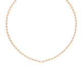 Ivana Jewels Necklaces Pear-Shaped Diamond Tennis Necklace