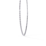 Ivana Jewels Necklaces Pear-Shaped Diamond Tennis Necklace