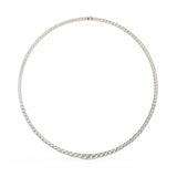 Ivana Jewels Necklaces Round and Square Empty Setting Tennis Necklace