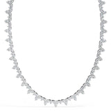 Ivana Jewels Necklaces Textured Circle Necklace