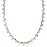 Ivana Jewels Necklaces Textured Circle Necklace