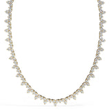 Ivana Jewels Necklaces Textured Circle Necklace