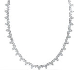 Ivana Jewels Necklaces Textured Circle Necklace