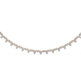 Ivana Jewels Necklaces Textured Circle Necklace