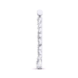Ivana Jewels Nose Pin Fancy Shape & Round Diamond Nose Pin