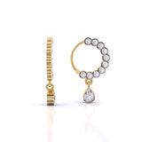 Ivana Jewels Nose Pin Traditional Diamond Nath