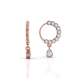 Ivana Jewels Nose Pin Traditional Diamond Nath