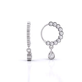 Ivana Jewels Nose Pin Traditional Diamond Nath