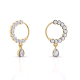 Ivana Jewels Nose Pin Traditional Diamond Nath