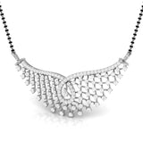 Ivana Jewels Pendant Diamond Riviera Mangalsutra Necklace