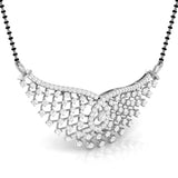 Ivana Jewels Pendant Diamond Riviera Mangalsutra Necklace