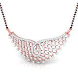 Ivana Jewels Pendant Diamond Riviera Mangalsutra Necklace