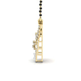 Ivana Jewels Pendant Round Diamond Mangal Sutra